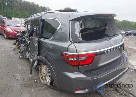 2024 Nissan Armada Sv 2Wd from USA, damaged, VIN JN8AY2AC0R9196018